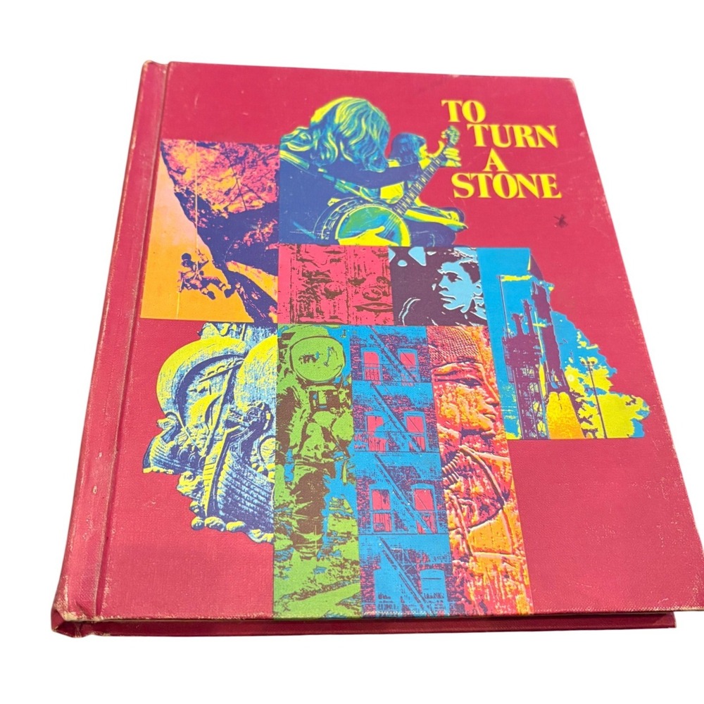 VTG‎ To Turn A Stone Ginn Reading Book Hardcover 1970 School Reader
